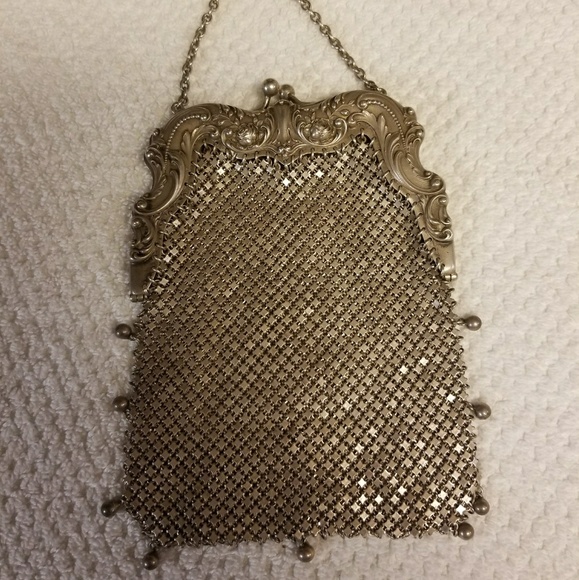 Turn of Century Gorham Sterling Silver Mesh purse - Picture 1 of 8